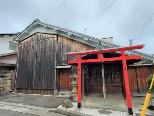 淡嶋神社の鳥居