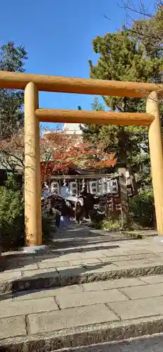 堀越神社の鳥居