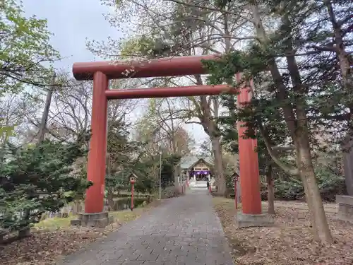 永山神社の鳥居