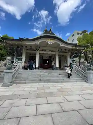 難波八阪神社の本殿・本堂