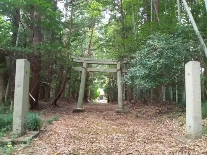 胎安神社の鳥居