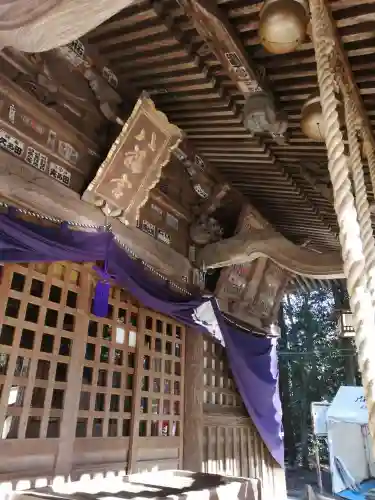 間々田八幡宮の本殿・本堂