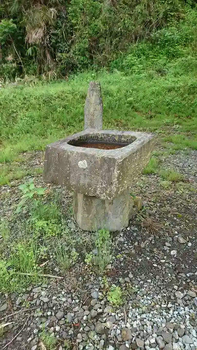 五十鈴神社の手水舎