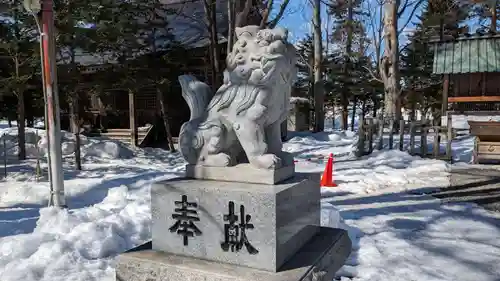 八幡愛宕神社（旭川神社）の狛犬