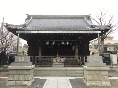 新城神社の本殿・本堂