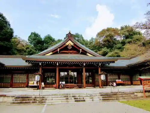 群馬県護国神社の本殿