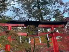 鍬山神社の鳥居