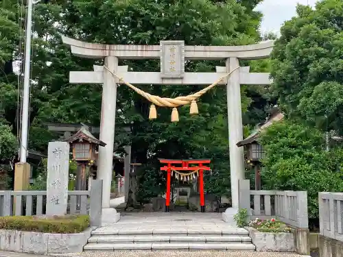 前川神社の鳥居