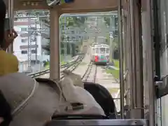 宝山寺の周辺