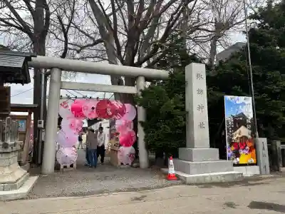 札幌諏訪神社の鳥居