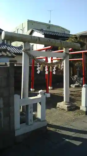 土佐稲荷神社の鳥居