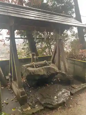 吹上神社の手水舎