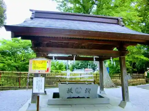 師岡熊野神社の手水舎