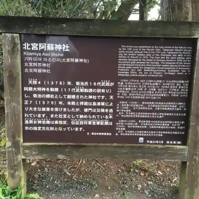 北宮阿蘇神社の歴史