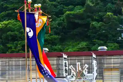 尻岸内八幡神社のお祭り