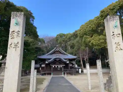 船越和気比売神社の景色