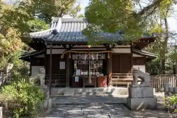 安居神社の本殿・本堂