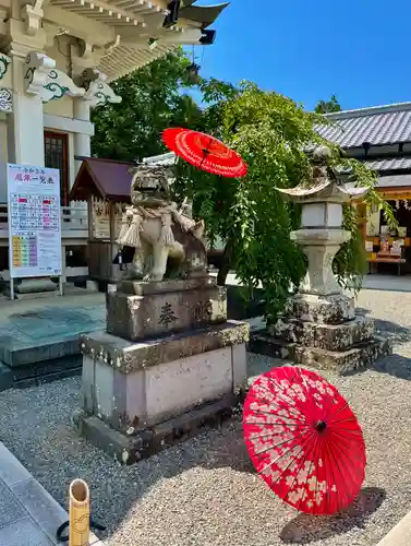 武雄神社の狛犬