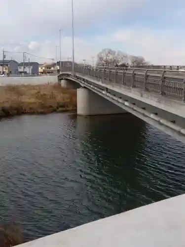 国渭地祇神社の周辺