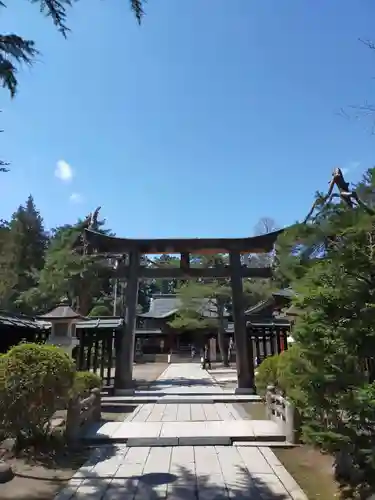 上杉神社の鳥居