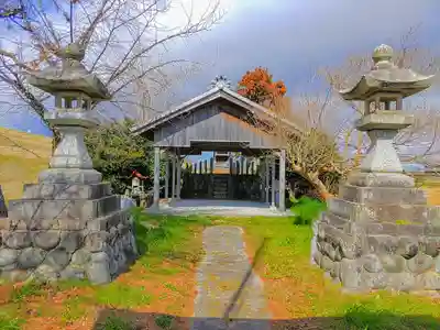 神明社（下大牧）の本殿・本堂