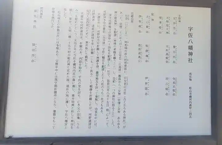 宇佐八幡神社(愛媛県)