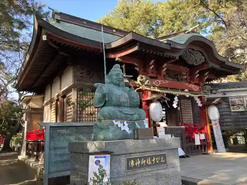 平塚三嶋神社の像