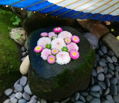 帯廣神社の手水