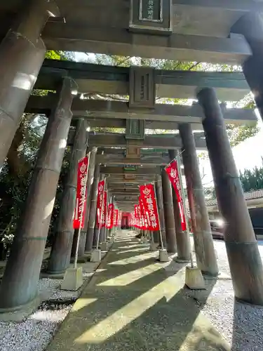 岩嶽稲荷大明神の鳥居