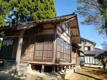 柳田神社の本殿・本堂
