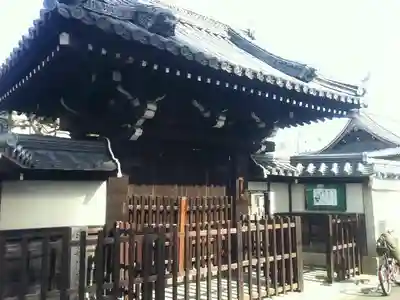大福寺（浪華仮病院跡）の山門・神門