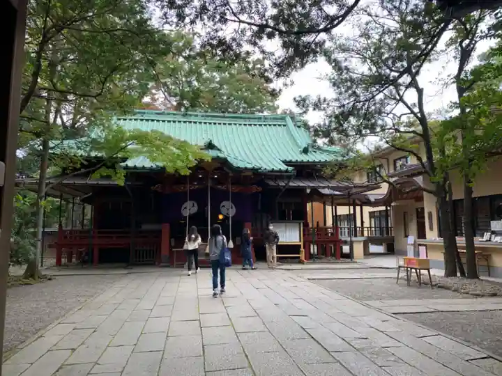 赤坂氷川神社の本殿・本堂