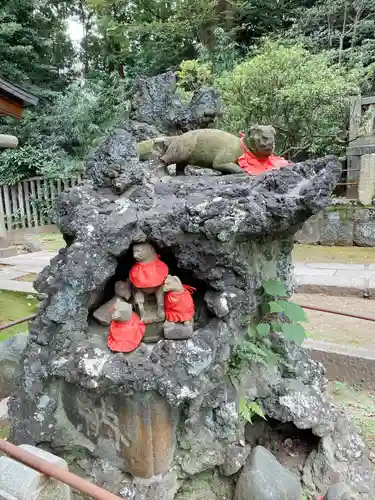 根津神社の狛犬