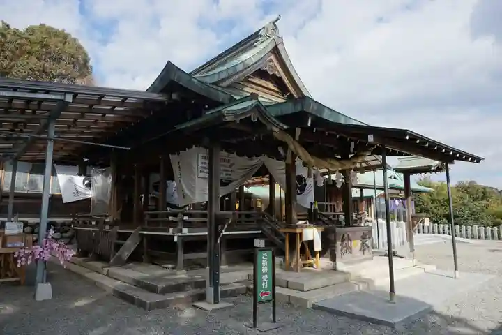 針綱神社の本殿・本堂