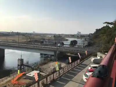 多摩川浅間神社の周辺