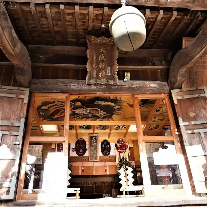 大鏑神社の本殿・本堂