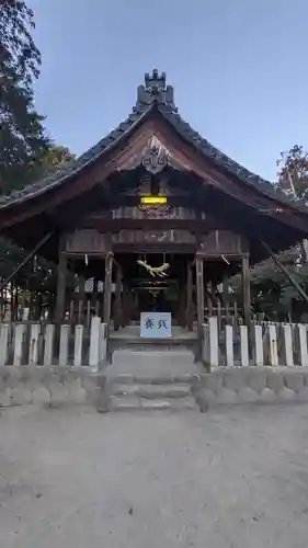 大毛神社（大毛五百入塚）の本殿・本堂