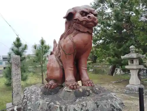 吉備津彦神社の狛犬