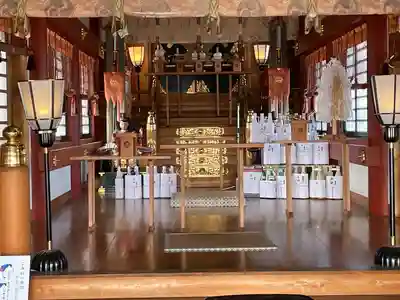 羽田神社の本殿・本堂