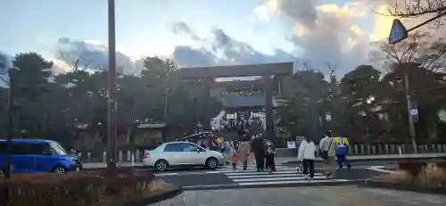 開成山大神宮の周辺