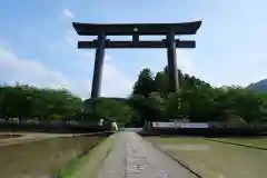 大斎原（熊野本宮大社旧社地）の鳥居