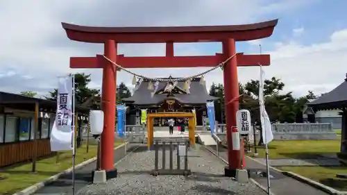 美瑛神社の鳥居