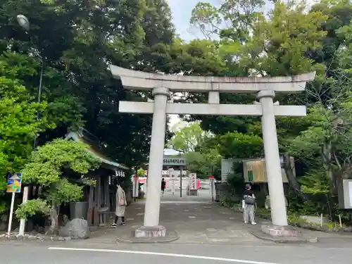 富知六所浅間神社の鳥居