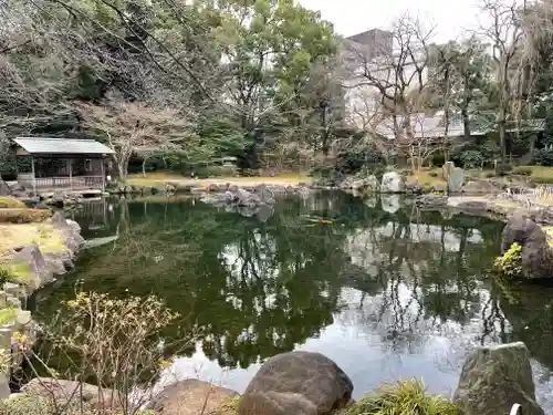 靖國神社の庭園