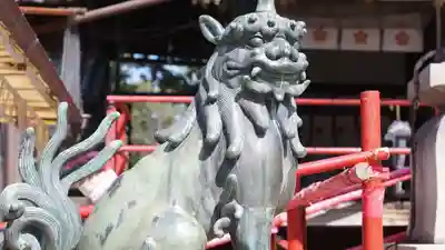 道明寺天満宮の狛犬