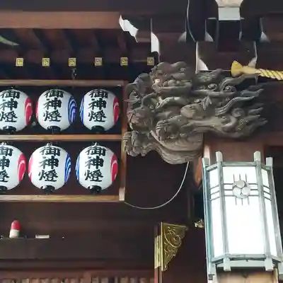 中野沼袋氷川神社の芸術