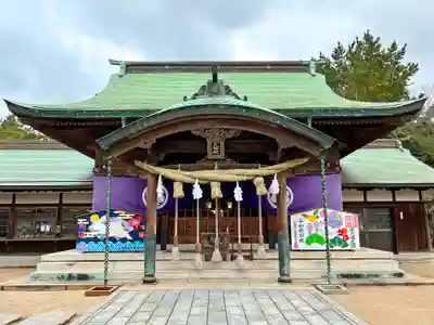 彦島八幡宮の本殿・本堂