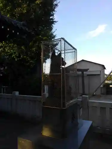 細田神社の狛犬