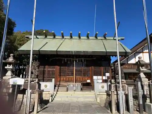 御井神社の本殿