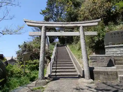 八大荒神社の鳥居